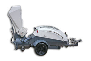 WM-65S 4-Cylinder Diesel Floor Screed Pump with Hydraılic Skip | TEKKÖK® | Made in Turkey | Trusted for High Quality